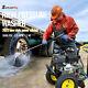 SurmountWay Gas Pressure Washer 3600 PSI 2.6 GPM Power Car Spray Washer US