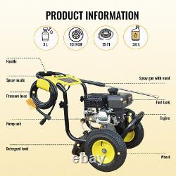 SurmountWay Gas Pressure Washer 3600 PSI 2.6 GPM Power Car Spray Washer US