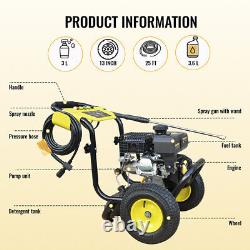 SurmountWay Gas Pressure Washer 3600 PSI 2.6 GPM Power Garden Car Spray Washer