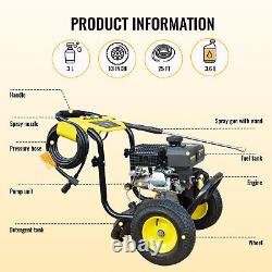 SurmountWay Gas Pressure Washer 3600 PSI 2.6 GPM Power Homen Garden Spray Washer