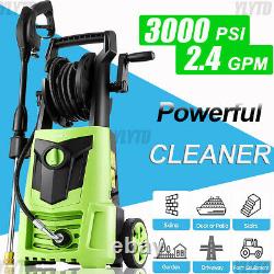 Suyncll Electric Pressure Washer 3000PSI, 2.4GPM High Power Washer Cleaner NEW`