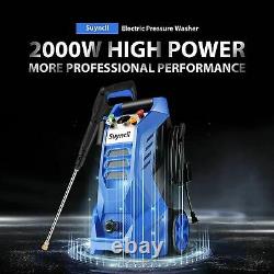 Suyncll Electric Pressure Washer 3800PSI, 2.6GPM Power Washer Cleaner 4 Nozzles