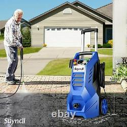 Suyncll Electric Pressure Washer 3800PSI, 2.6GPM Power Washer Cleaner 4 Nozzles