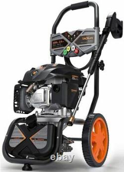 TACKLIFE 3200PSI Gas Pressure Washer, 2.4GPM 6.5HP Power Washer With 5 Nozzles