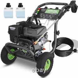 TEANDE Gas Pressure Washer 3200PSI 2.6 GPM 209CC Engine, 5 Adjustable Nozzles