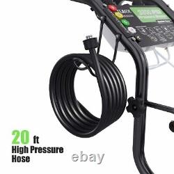 TEANDE Gas Pressure Washer 3200PSI 2.6 GPM 209CC Engine, 5 Adjustable Nozzles