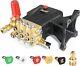 TOOLCY 4200 PSI Triplex Pressure Washer Pump 1 Shaft Horizontal Plunger 4.4 GPM