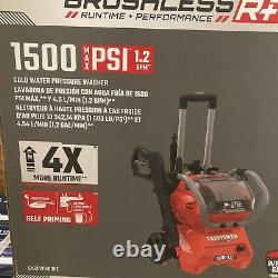 TOOL ONLY CRAFTSMAN V20 Brushless 1500 PSI 1.2-GPM Battery Pressure Washer