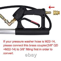 Telescoping Pressure Washer Wand, 24 Feet Telescopic Lance 4200 PSI Max Pressure