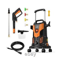 Upgraded 1750PSI Pressure Washer, 2.5GPM Portable Electric Power Washer with