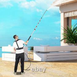 VEVOR 20ft 4000PSI Pressure Washer Wand Telescoping with Belt Spray Wand 5-Nozzle