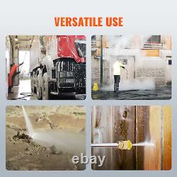 VEVOR 4400 PSI 4.0 GPM Cold Water Gas Powered Pressure Washer 390cc 5 Nozzles