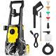 VEVOR Electric Pressure Washer 2000 PSI 1.65 GPM Power with 30 ft Hose 5 Nozzles