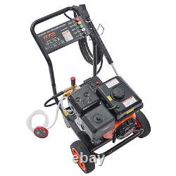 VEVOR Gas Pressure Washer Gas Powered Washer Tool 4400 PSI 4.0GPM 390cc 5 Nozzle