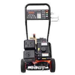 VEVOR Gas Pressure Washer Gas Powered Washer Tool 4400 PSI 4.0GPM 390cc 5 Nozzle