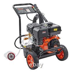 VEVOR Gas Pressure Washer Gas Powered Washer Tool 4400 PSI 4.0GPM 390cc 5 Nozzle