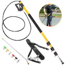 VEVOR Pressure Washer Wand Telescoping 18ft 4000psi With Belt 3/8 Quick Connector