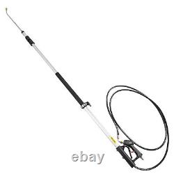 VEVOR Pressure Washer Wand Telescoping 18ft 4000psi With Belt 3/8 Quick Connector