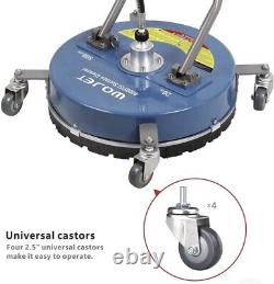WOJET Pressure Washer Surface Cleaner 20 with Castors 4000PSI Commercial PA7606