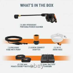 WORX WG649 40V Hydroshot Powershare Ultra Portable Power Cleaner SR