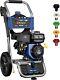 WPX3400 Gas Pressure Washer, 3400 PSI and 2.6 Max GPM, Onboard Soap Tank, Spray