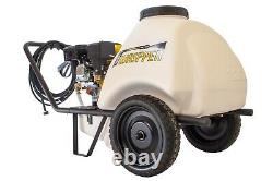 Waspper 3400 PSI 3 GPM Portable Pressure Washer With 30 Gal. Water Tank
