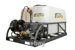 Waspper 4000PSI Skid Sprayer Electric Start 260 Gal Water Tank 420 CC