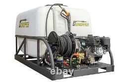 Waspper 4000PSI Skid Sprayer Electric Start 260 Gal Water Tank 420 CC
