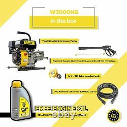 Waspper W3000HG 3000PSI Portable High Pressure Washer Light Weight Frame