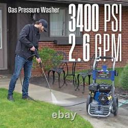 Westinghouse 3400 PSI 2.6 GPM Gas Powered Cold Water Pressure Washer WPX3400