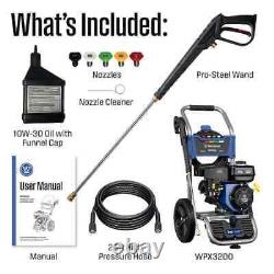 Westinghouse 3400 PSI 2.6 GPM Gas Powered Cold Water Pressure Washer WPX3400