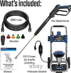 Westinghouse WPX2700e Electric Pressure Washer, 2700 PSI and 1.76 Max GPM
