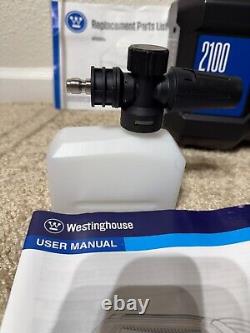 Westinghouse ePX3100v Electric Pressure Washer, 2100 Max PSI 1.76 Max GPM, Bu