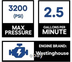 Westinghouse pressure washer 3200psi