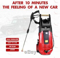 X-BULL 3000 PSI 2000W Electric Washer High Pressure Washer 1.6 GPM Washer