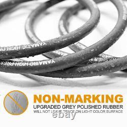 YAMATIC 1/4 4200 PSI Pressure Washer Hose Non Marking Rubber Wire Braided
