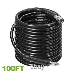 YAMATIC 3/8 5000 psi Hot Water Pressure Washer Hose Rubber Power Washer Hose