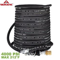 YAMATIC 4000 PSI 3/8 Pressure Washer Hose for Hot Water Max. 212°F