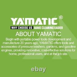 YAMATIC 4000 PSI 3/8 Pressure Washer Hose for Hot Water Max. 212°F